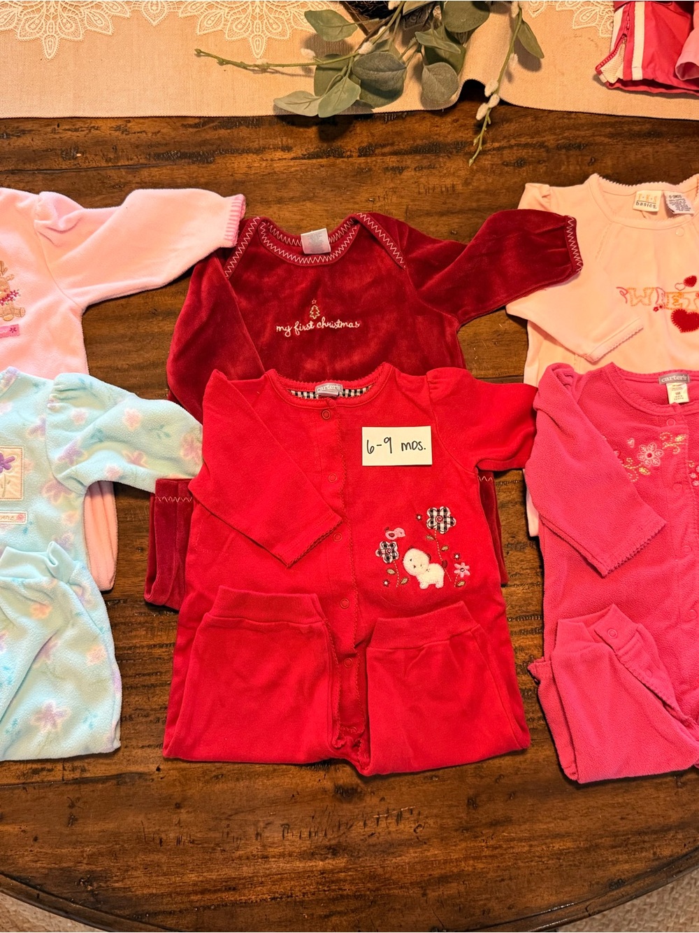 Baby Pajama Set - Cozy Fleece Sleepwear (6-9 mos)